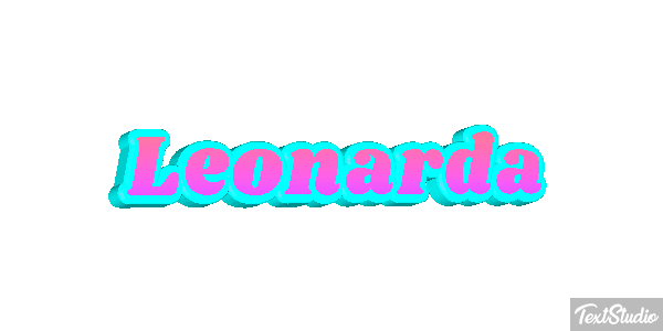 Leonarda Effetto testo