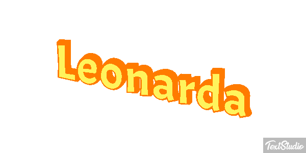 Leonarda Effetto testo