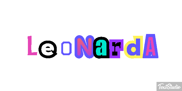 Leonarda Effetto testo