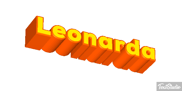 Leonarda Effetto testo