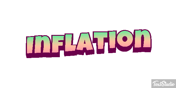 Inflation Text effect