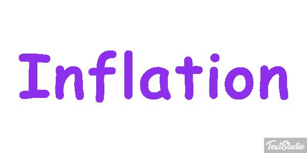 Inflation Text effect