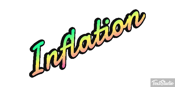 Inflation Text effect