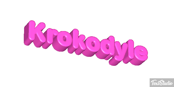 Krokodyle Effet de texte