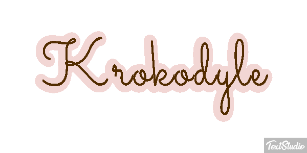 Krokodyle Effet de texte