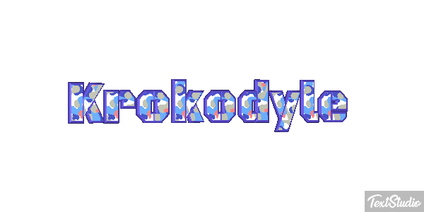 Krokodyle Effet de texte