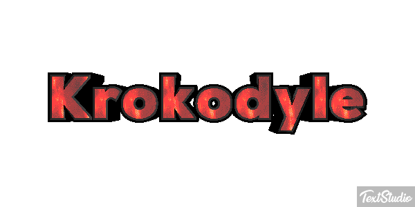 Krokodyle Effet de texte