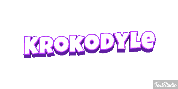 Krokodyle Effet de texte