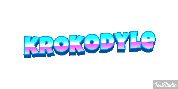 Krokodyle Effet de texte