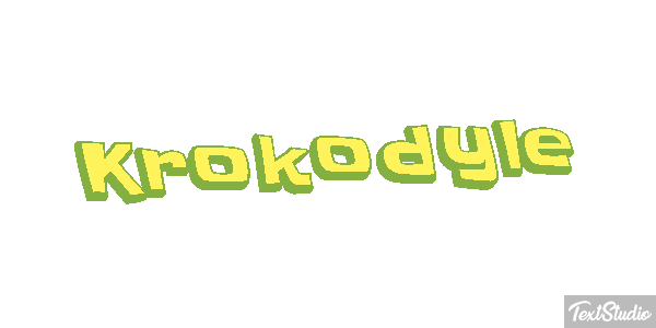 Krokodyle Effet de texte