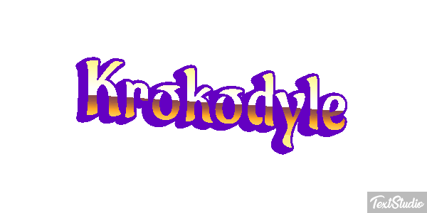 Krokodyle Effet de texte