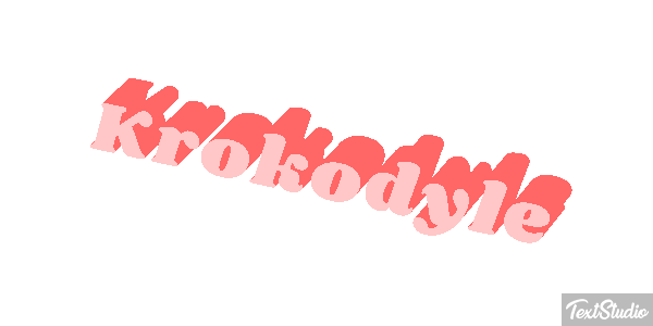 Krokodyle Effet de texte