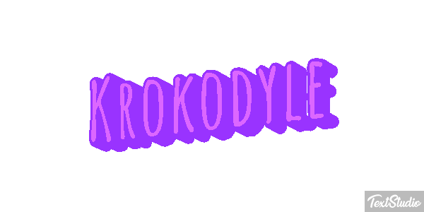 Krokodyle Effet de texte