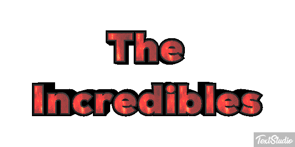 The Incredibles Text effect
