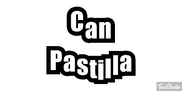 Can Pastilla Effetto testo