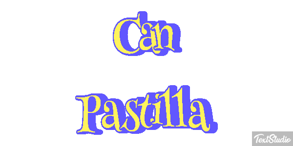 Can Pastilla Effetto testo