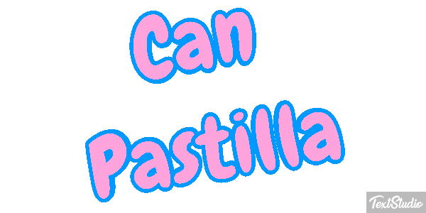 Can Pastilla Effetto testo
