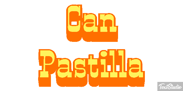Can Pastilla Effetto testo