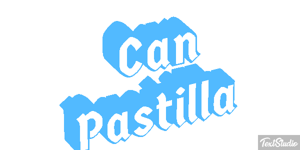 Can Pastilla Effetto testo