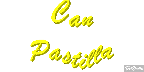 Can Pastilla Effetto testo