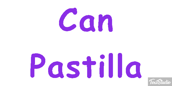 Can Pastilla Effetto testo