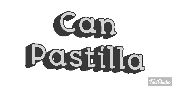 Can Pastilla Effetto testo
