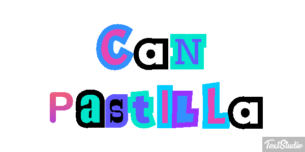 Can Pastilla Effetto testo