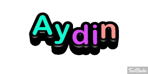 Aydin Text effect