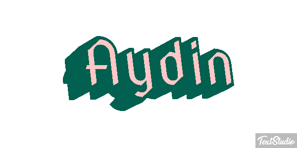 Aydin Text effect