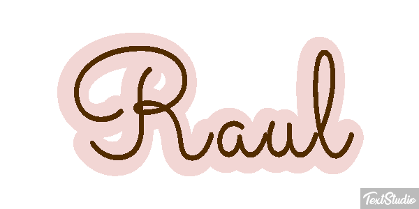 Raul Текстовый эффект