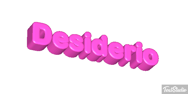 Desiderio Effetto testo
