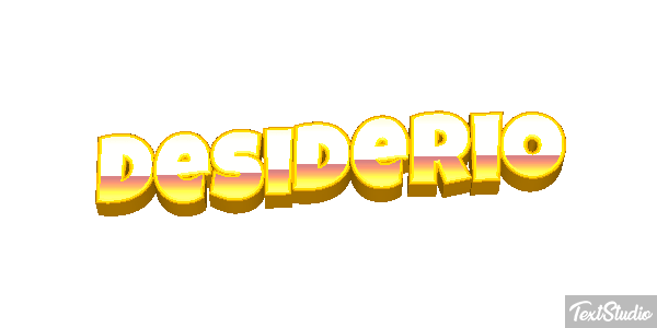 Desiderio Effetto testo