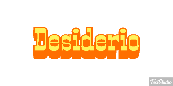 Desiderio Effetto testo
