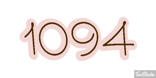 1094 Text effect