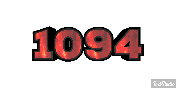 1094 Text effect