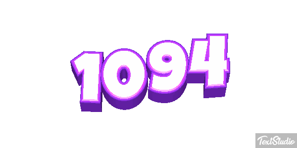 1094 Text effect