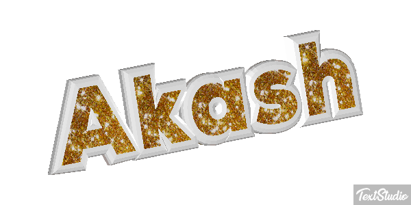 Akash Text effect