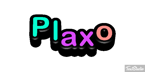 Plaxo Efecto de texto