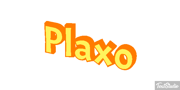 Plaxo Efecto de texto