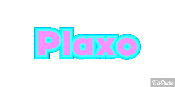 Plaxo Efecto de texto