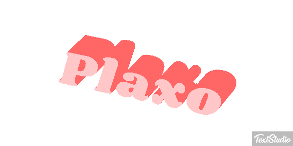 Plaxo Efecto de texto