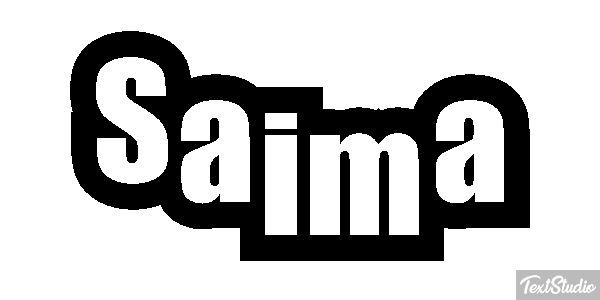 Saima Texteffekt