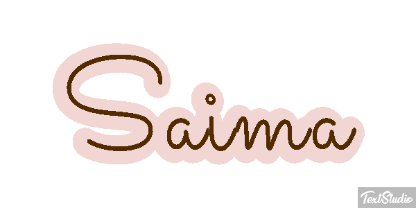 Saima Texteffekt