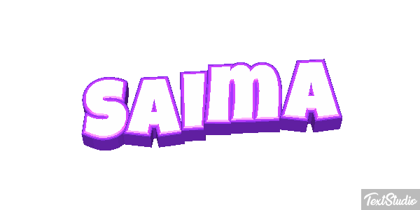 Saima Texteffekt