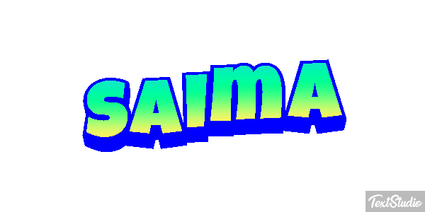 Saima Texteffekt