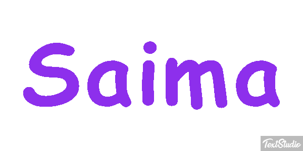 Saima Texteffekt