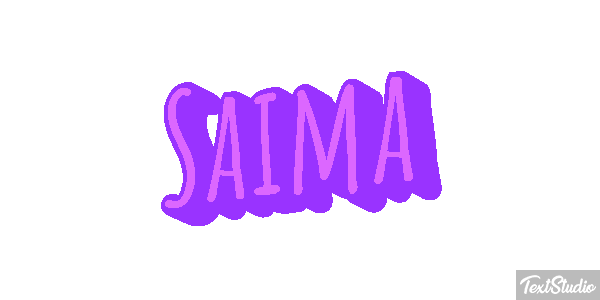 Saima Texteffekt