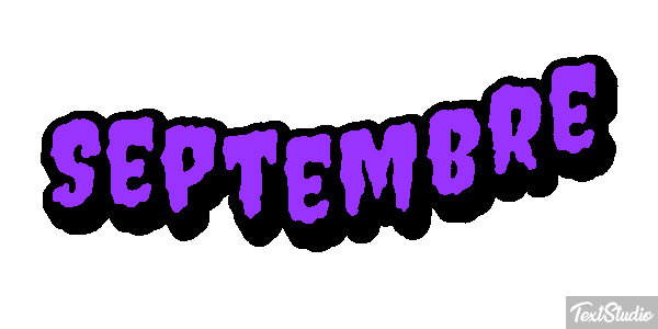 Septembre Текстовый эффект
