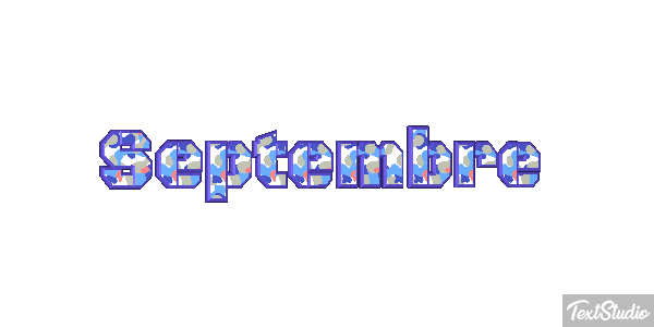 Septembre Текстовый эффект