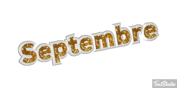 Septembre Текстовый эффект